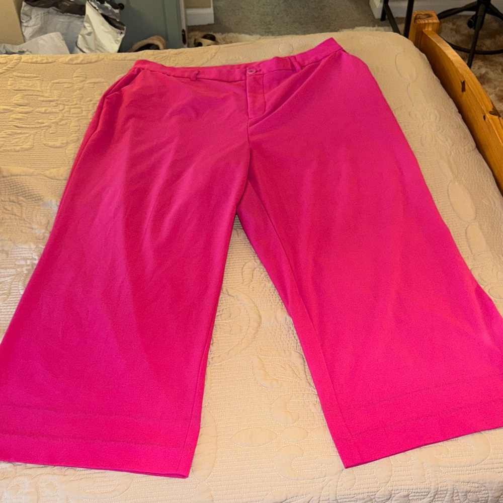Ava & Viv Pink Wide Leg Pants